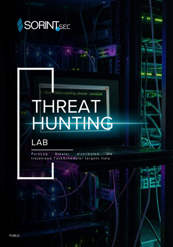 PureLog Stealer distributed via trojanized TaskScheduler targets Italy