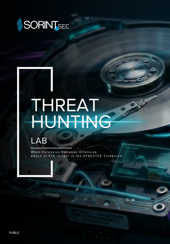 When Forensics Becomes Offensive: Abuse of FTK Imager in the STAC3725 Tradecraft
